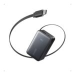 Anker Nano 10000mAh 45W Power Bank with Built-In Retractable USB-C Cable