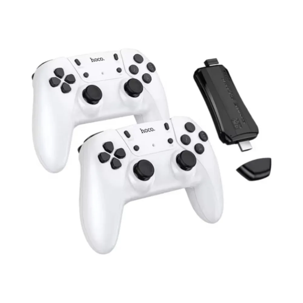 Hoco-GA31-Retro-Game-Stick-With-2-Wireless-Gamepads1.webp Hoco GA31 Retro Game Stick With 2 Wireless Gamepads - Image 1