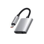 Mcdodo CA-505 USB-C to DC3.5 + USB-C 2 in 1 Audio Adapter