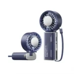 Remax RS-SF28 10000mAh 2-in-1 Handheld Fan & Power Bank