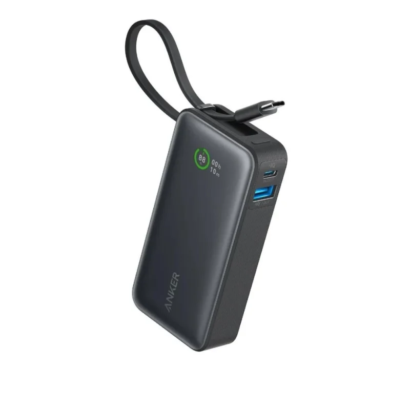 Anker Nano 10000mAh Power Bank with Built-in Cable