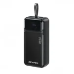 AWEI PA-103 30000mAh Power Bank with 22.5W fast charging and digital display