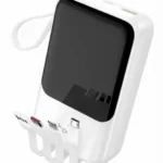 HOCO CJ30 20000mAh 22.5W Power Bank with built-in charging connectors