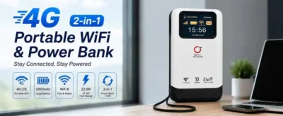 OLAX M200 GOMATE 10500mAh pocket WiFi router and power bank
